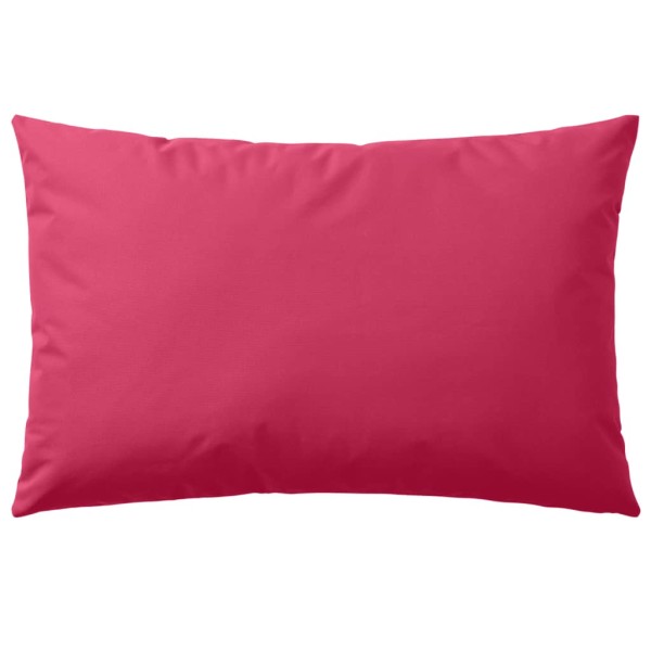 Cojines para exteriores 60x40 cm rosa 2 unidades