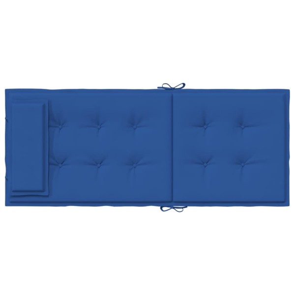 Cojines de silla con respaldo alto 6 uds tela Oxford azul klein