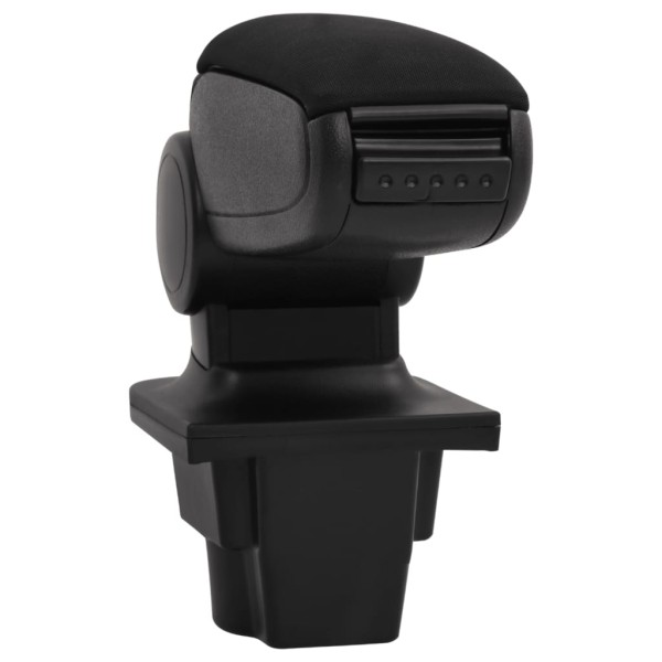 Reposabrazos para coche ABS negro 16x35x(30-49) cm Reposabrazos para coche ABS negro 16x35x(30-49) cm