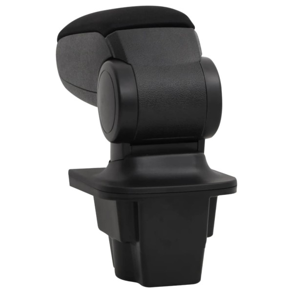 Reposabrazos para coche ABS negro 16x35x(30-49) cm Reposabrazos para coche ABS negro 16x35x(30-49) cm