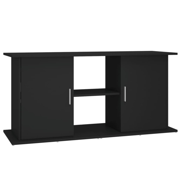 Soporte para acuario madera de ingeniería negro 121x41x58 cm Soporte para acuario madera de ingeniería negro 121x41x58 cm
