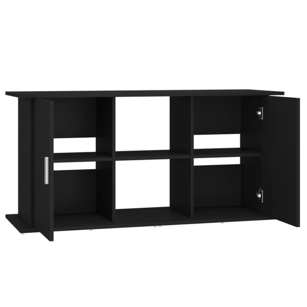 Soporte para acuario madera de ingeniería negro 121x41x58 cm Soporte para acuario madera de ingeniería negro 121x41x58 cm