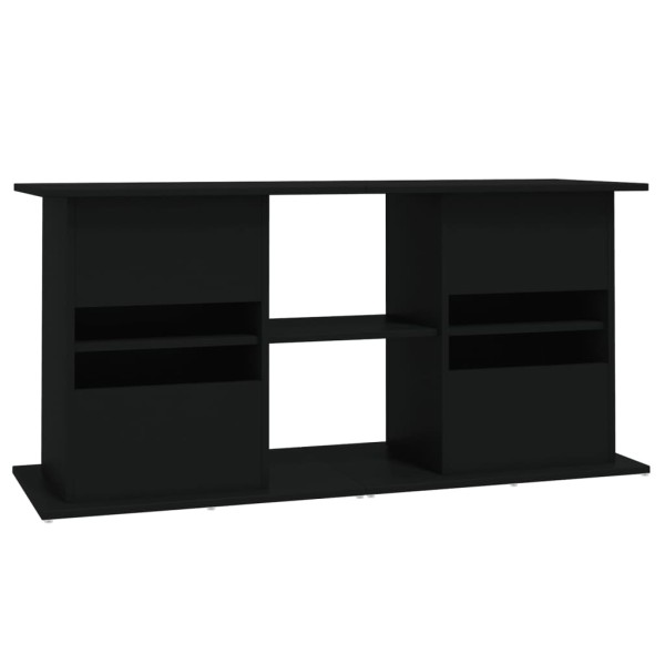 Soporte para acuario madera de ingeniería negro 121x41x58 cm Soporte para acuario madera de ingeniería negro 121x41x58 cm