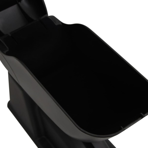 Reposabrazos para coche ABS negro 12x29x(32-46) cm Reposabrazos para coche ABS negro 12x29x(32-46) cm