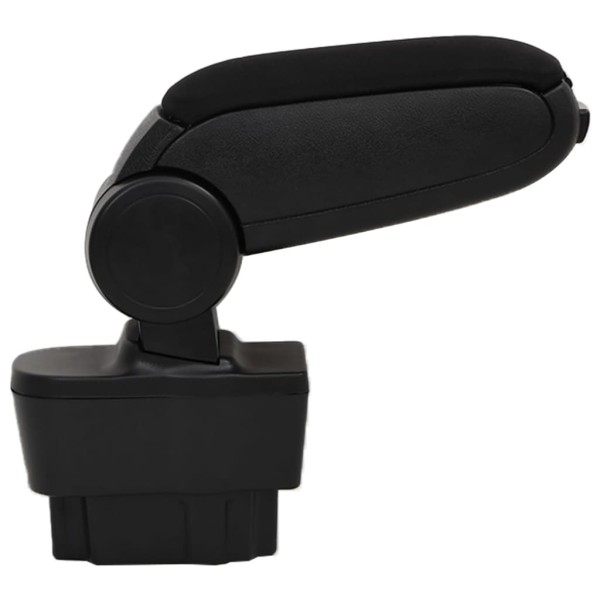 Reposabrazos para coche ABS negro 12x37x(31-48) cm Reposabrazos para coche ABS negro 12x37x(31-48) cm