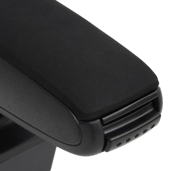 Reposabrazos para coche ABS negro 12x37x(31-48) cm Reposabrazos para coche ABS negro 12x37x(31-48) cm