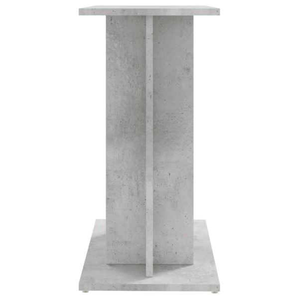Soporte para acuario madera ingeniería gris hormigón 60x30x60cm Soporte para acuario madera ingeniería gris hormigón 60x30x60cm