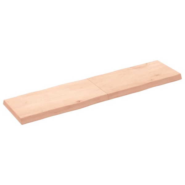 Tablero de mesa madera maciza borde natural 160x40x(2-6) cm Tablero de mesa madera maciza borde natural 160x40x(2-6) cm