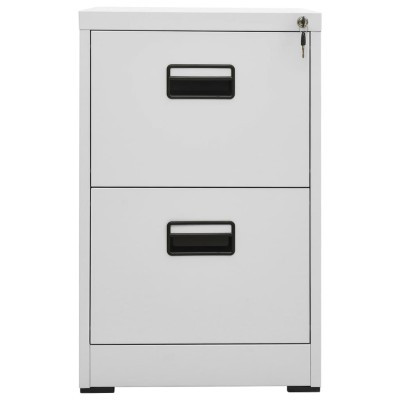 Armario archivador de acero gris 46x62x72,5 cm Armario archivador de acero gris 46x62x72,5 cm