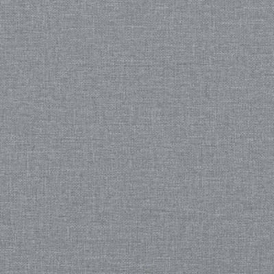 Sofá cama tela gris claro 80x200 cm