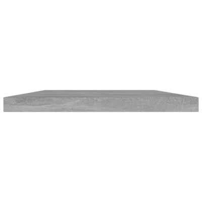 Estante estantería 4uds contrachapada gris hormigón 40x20x1,5cm Estante estantería 4uds contrachapada gris hormigón 40x20x1,5cm