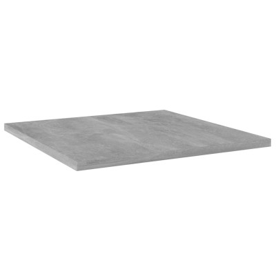 Estante estantería 4uds contrachapada gris hormigón 40x40x1,5cm Estante estantería 4uds contrachapada gris hormigón 40x40x1,5cm