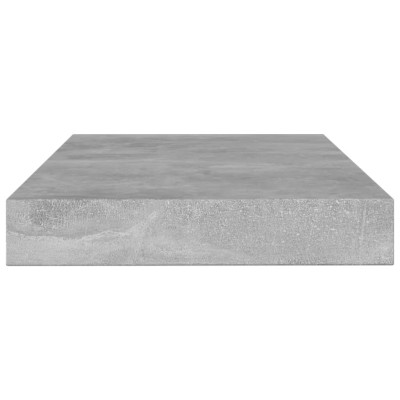 Estante para estantería 4 uds madera gris hormigón 100x10x1,5cm Estante para estantería 4 uds madera gris hormigón 100x10x1,5cm