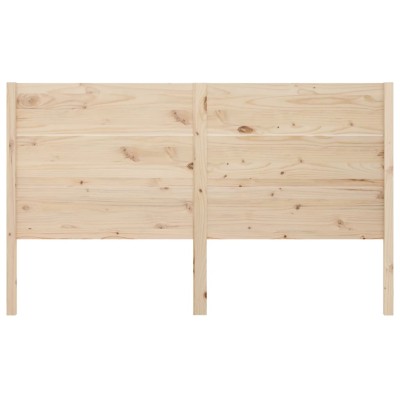 Cabecero madera maciza de pino 146x4x100 cm Cabecero madera maciza de pino 146x4x100 cm