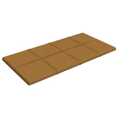 Paneles de pared 12 uds terciopelo marrón 60x30 cm 2,16 m² Paneles de pared 12 uds terciopelo marrón 60x30 cm 2,16 m²