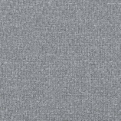 Sofá cama con colchón tela gris claro 90x190 cm Sofá cama con colchón tela gris claro 90x190 cm