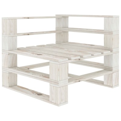 Set muebles de palets de jardín 5 pzas madera cojines negros Set muebles de palets de jardín 5 pzas madera cojines negros