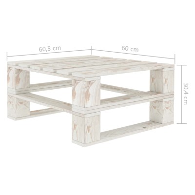 Set muebles de palets de jardín 5 pzas madera cojines negros Set muebles de palets de jardín 5 pzas madera cojines negros