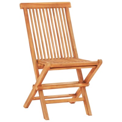 Set de bistró 3 pzas madera maciza de teca con cojines grises Set de bistró 3 pzas madera maciza de teca con cojines grises