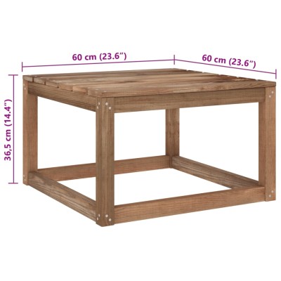 Set de muebles de jardín 6 pzas con cojines beige Set de muebles de jardín 6 pzas con cojines beige