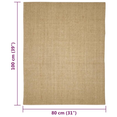Alfombra de sisal para rascador 80x100 cm Alfombra de sisal para rascador 80x100 cm
