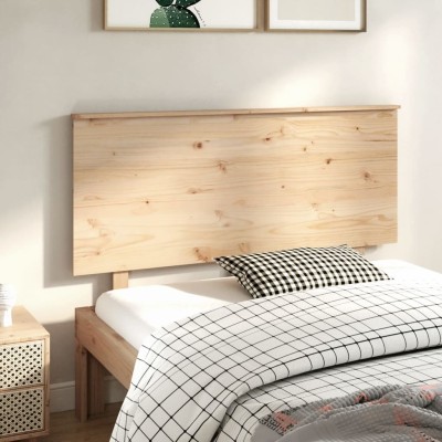 Cabecero de cama madera maciza de pino 139x6x82,5 cm Cabecero de cama madera maciza de pino 139x6x82,5 cm