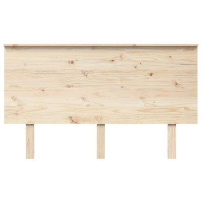 Cabecero de cama madera maciza de pino 139x6x82,5 cm Cabecero de cama madera maciza de pino 139x6x82,5 cm