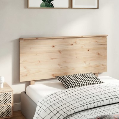 Cabecero de cama madera maciza de pino 139x6x82,5 cm Cabecero de cama madera maciza de pino 139x6x82,5 cm