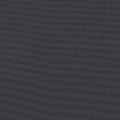 Cojín de silla de jardín respaldo bajo 4 uds tela Oxford negro