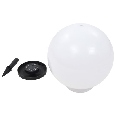 Lámparas solares esféricas de exterior 2 uds LED RGB 40 cm Lámparas solares esféricas de exterior 2 uds LED RGB 40 cm