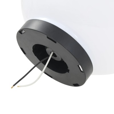 Lámparas de bola LED 4 unidades esféricas PMMA 25 cm