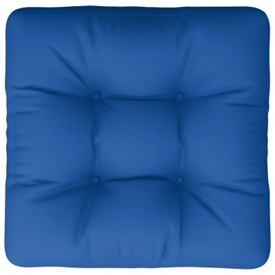 Cojín para sofá de palets de tela gris azul 58x58x10 cm Cojín para sofá de palets de tela gris azul 58x58x10 cm