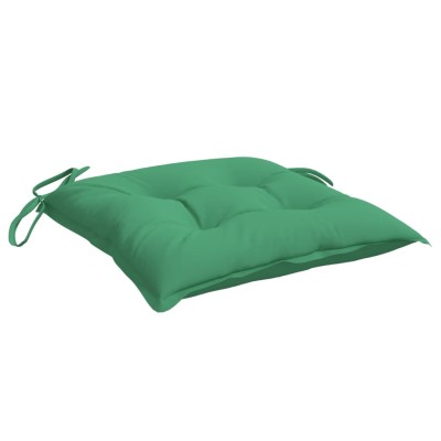 Cojines de silla de jardín 2 uds tela Oxford verde 50x50x7 cm Cojines de silla de jardín 2 uds tela Oxford verde 50x50x7 cm