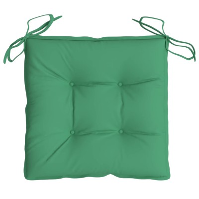 Cojines de silla de jardín 2 uds tela Oxford verde 50x50x7 cm Cojines de silla de jardín 2 uds tela Oxford verde 50x50x7 cm