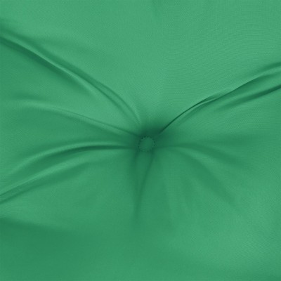 Cojines de silla de jardín 2 uds tela Oxford verde 50x50x7 cm Cojines de silla de jardín 2 uds tela Oxford verde 50x50x7 cm