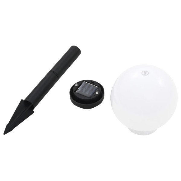 Lámparas solares esféricas de exterior 8 uds LED RGB 15 cm Lámparas solares esféricas de exterior 8 uds LED RGB 15 cm