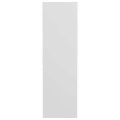Zapatero de pared madera contrachapada blanco 80x18x60 cm Zapatero de pared madera contrachapada blanco 80x18x60 cm