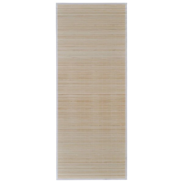 Alfombras rectangulares de bambú natural 2 unidades 120x180 cm Alfombras rectangulares de bambú natural 2 unidades 120x180 cm