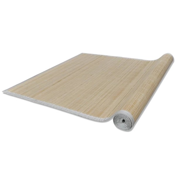 Alfombras rectangulares de bambú natural 2 unidades 120x180 cm Alfombras rectangulares de bambú natural 2 unidades 120x180 cm