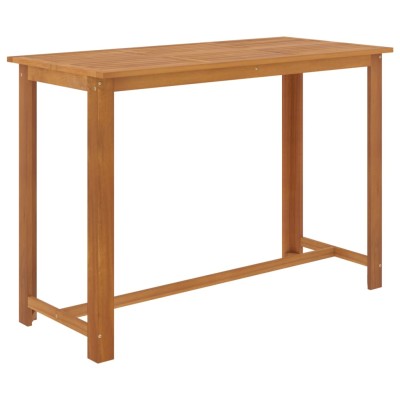 Conjunto de bar para jardín 9 piezas con cojines marrón Conjunto de bar para jardín 9 piezas con cojines marrón