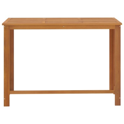 Conjunto de bar para jardín 9 piezas con cojines marrón Conjunto de bar para jardín 9 piezas con cojines marrón