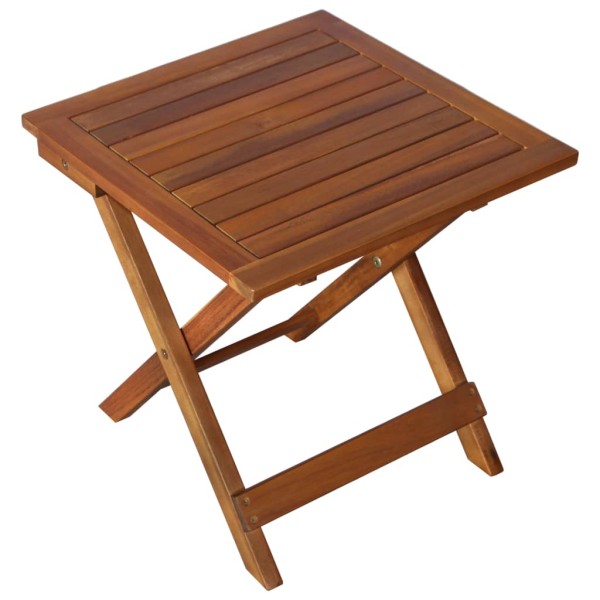 Set de tumbonas con mesita 3 piezas madera maciza de acacia Set de tumbonas con mesita 3 piezas madera maciza de acacia