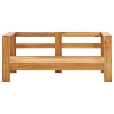 Muebles de jardín 4 pzas con cojines madera maciza acacia crema Muebles de jardín 4 pzas con cojines madera maciza acacia crema
