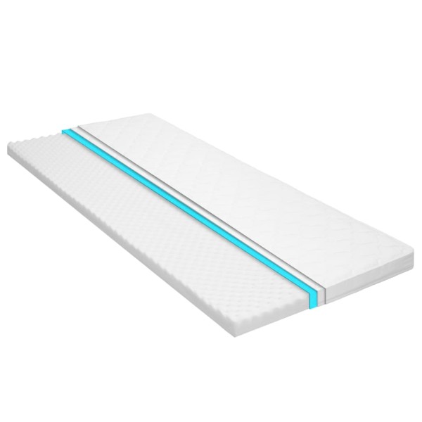 282768 Mattress Topper 80x200 cm Cold Foam Egg Profile 6 cm 282768 Mattress Topper 80x200 cm Cold Foam Egg Profile 6 cm