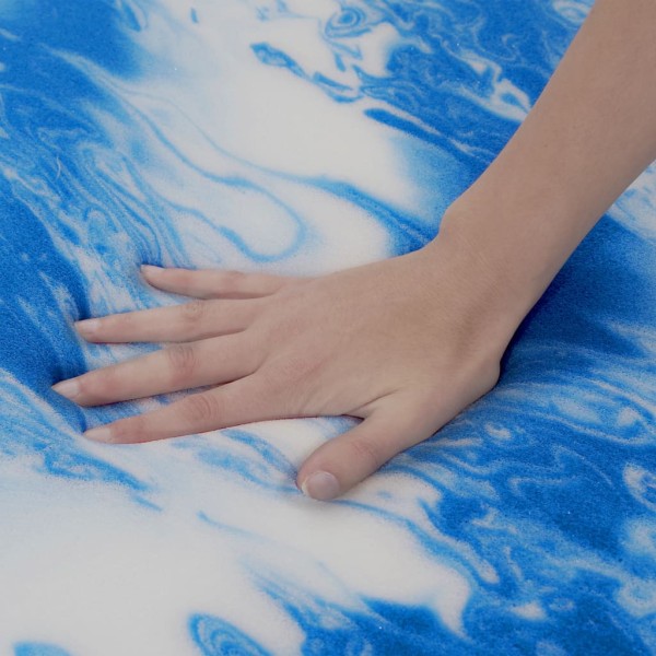Sobrecolchón 80x200 cm espuma de gel 7 cm Sobrecolchón 80x200 cm espuma de gel 7 cm