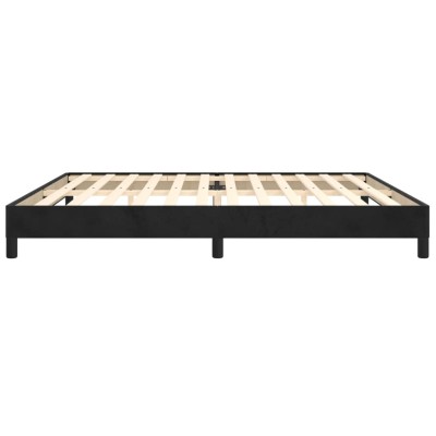 Estructura de cama de terciopelo gris claro 200x200 cm