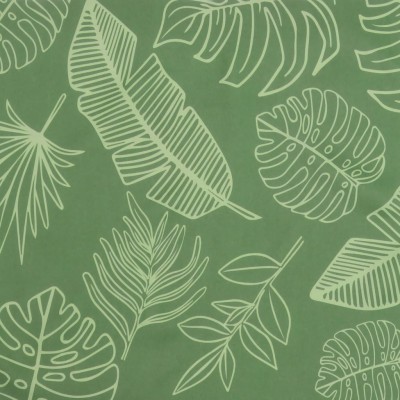 Cojín banco de jardín tela Oxford estampado hojas 180x50x7 cm Cojín banco de jardín tela Oxford estampado hojas 180x50x7 cm