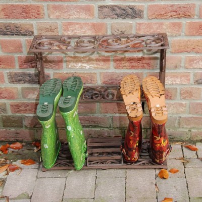 Esschert Design Zapatero de botas tamaño S hierro fundido LH58 Esschert Design Zapatero de botas tamaño S hierro fundido LH58