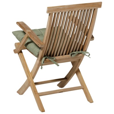 Madison Cojín para silla Panama 46x46 cm verde salvia Madison Cojín para silla Panama 46x46 cm verde salvia