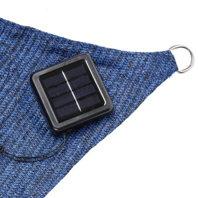HI Toldo solar con 100 LED azul claro 2x3 m HI Toldo solar con 100 LED azul claro 2x3 m